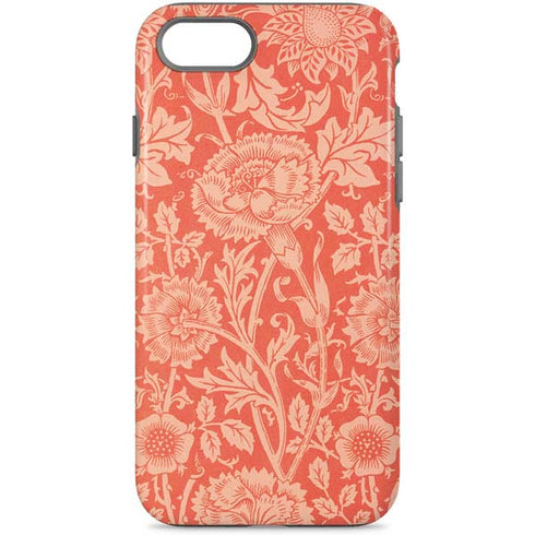 Pink & Rose by William Morris iPhone Cases